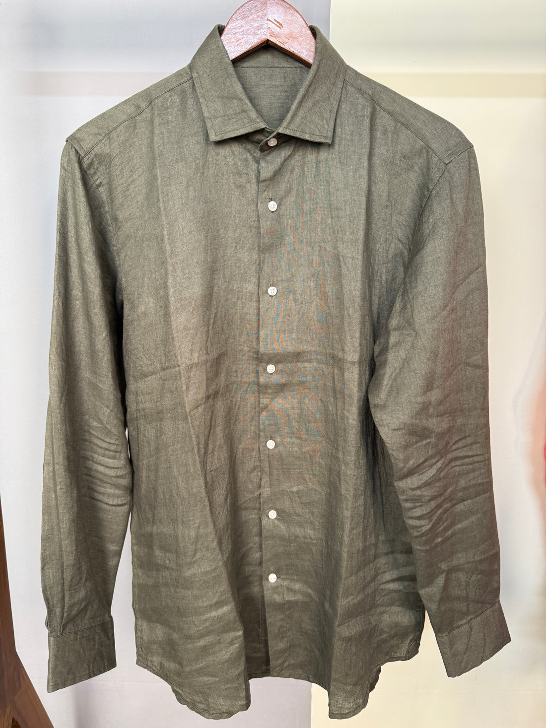 Natural Green Remi Cotton