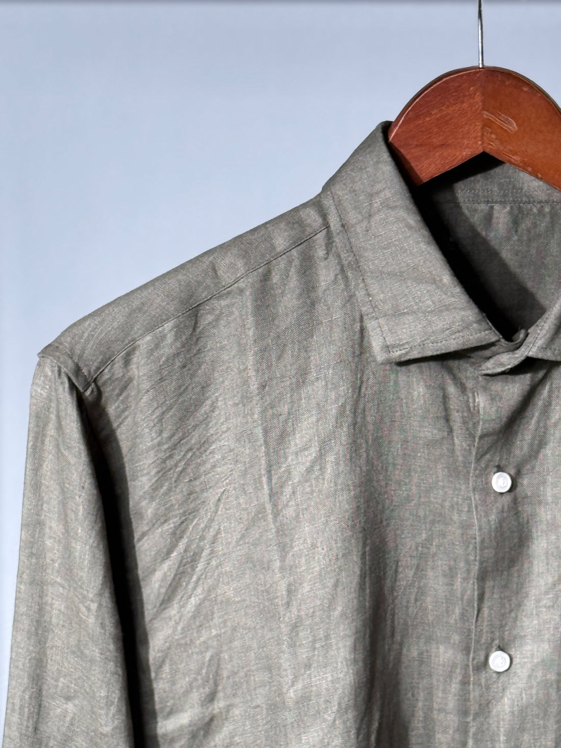 Natural Green Remi Cotton