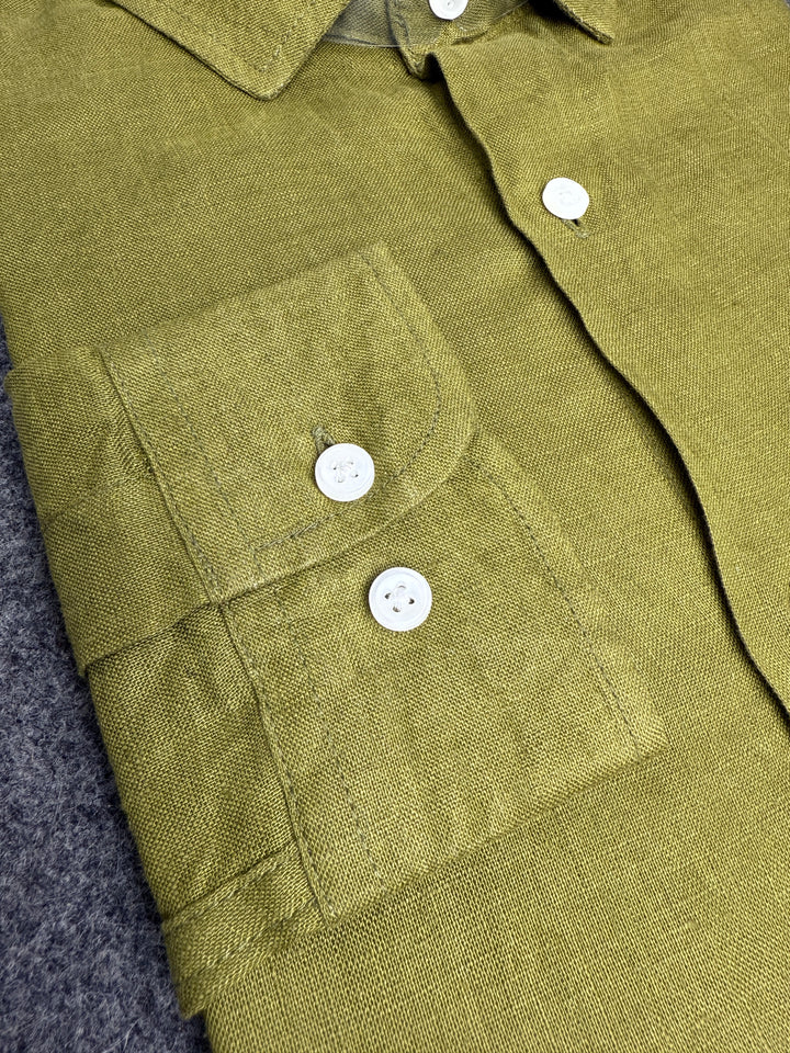 Mustard Olive Remi Cotton