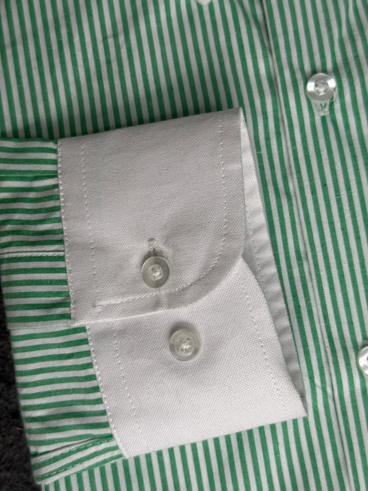 Light Green Stripe Contrast