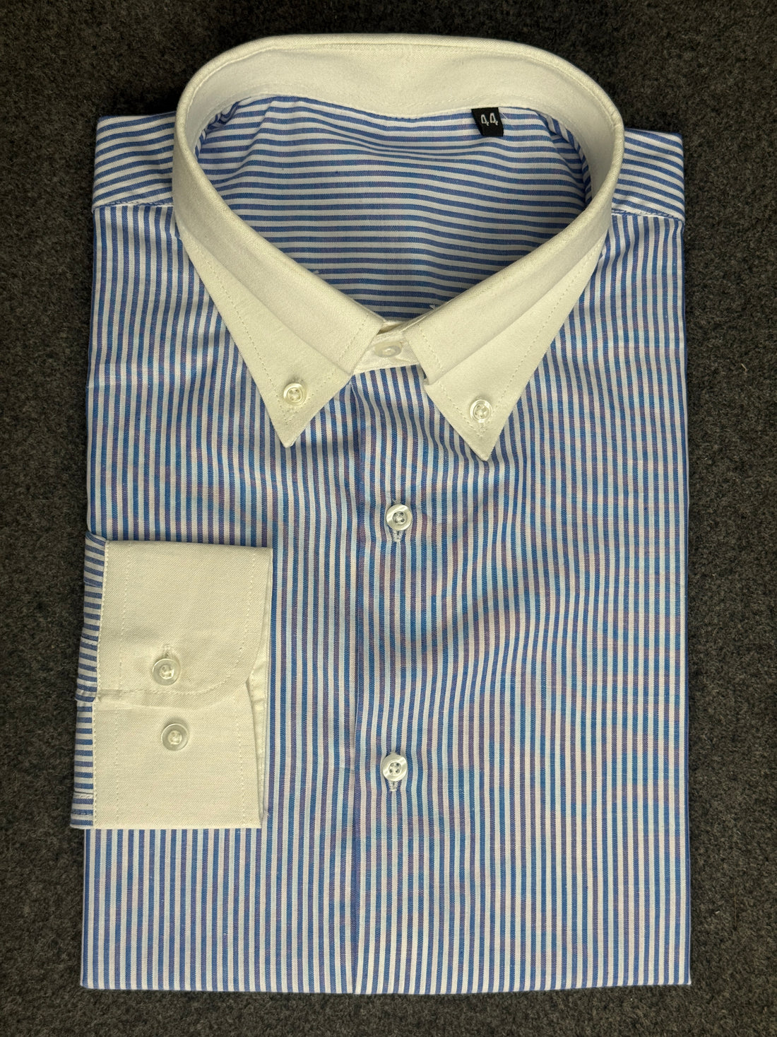 Sky Blue Stripe Contrast