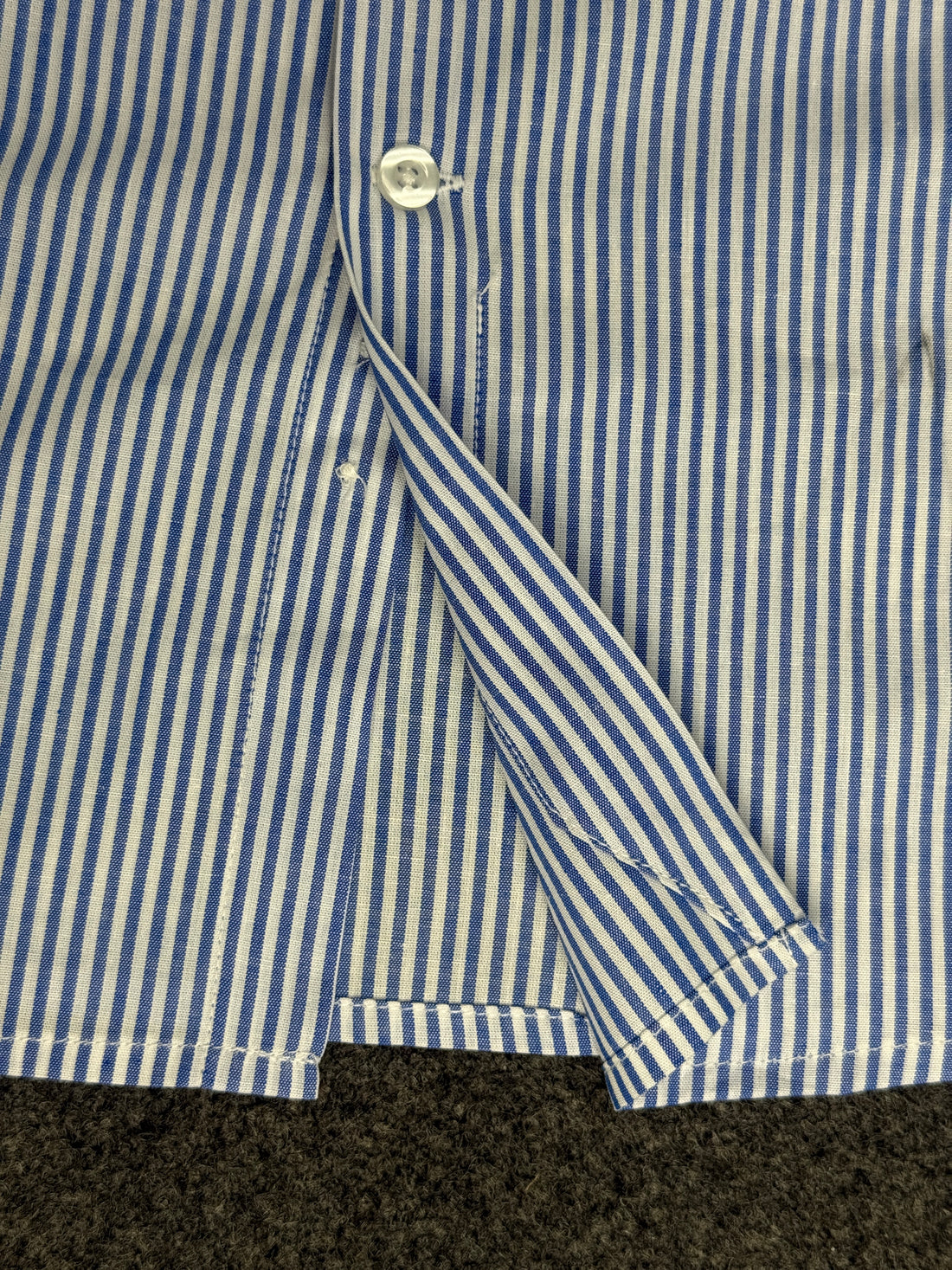 Sky Blue Stripe Contrast