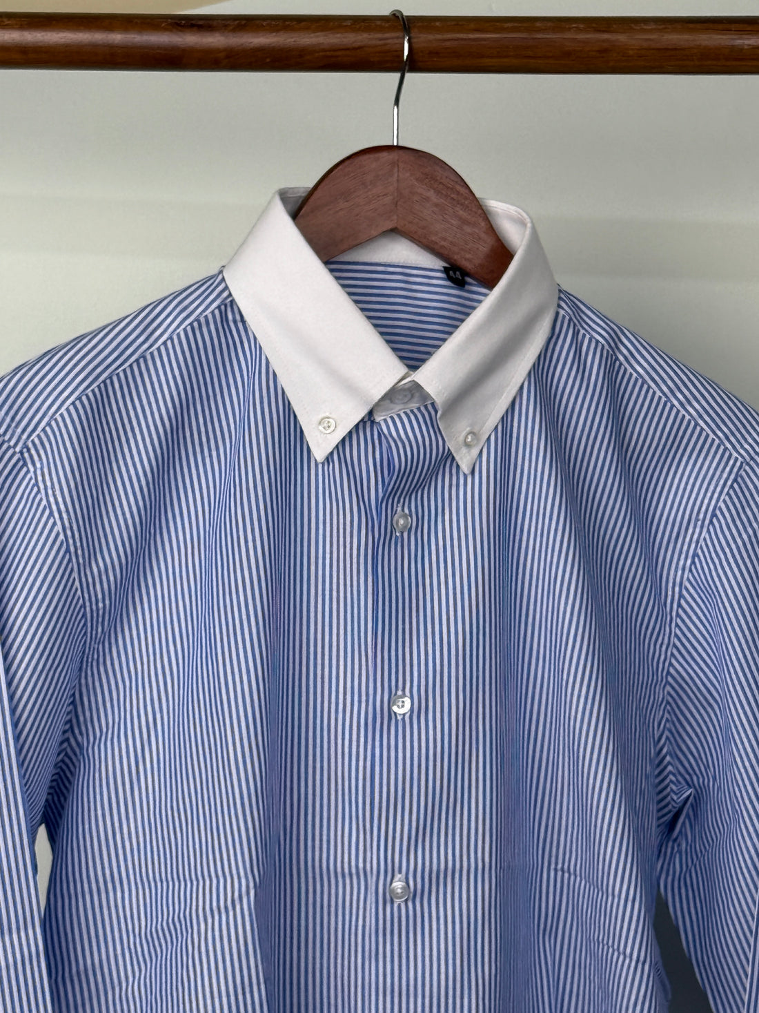 Sky Blue Stripe Contrast