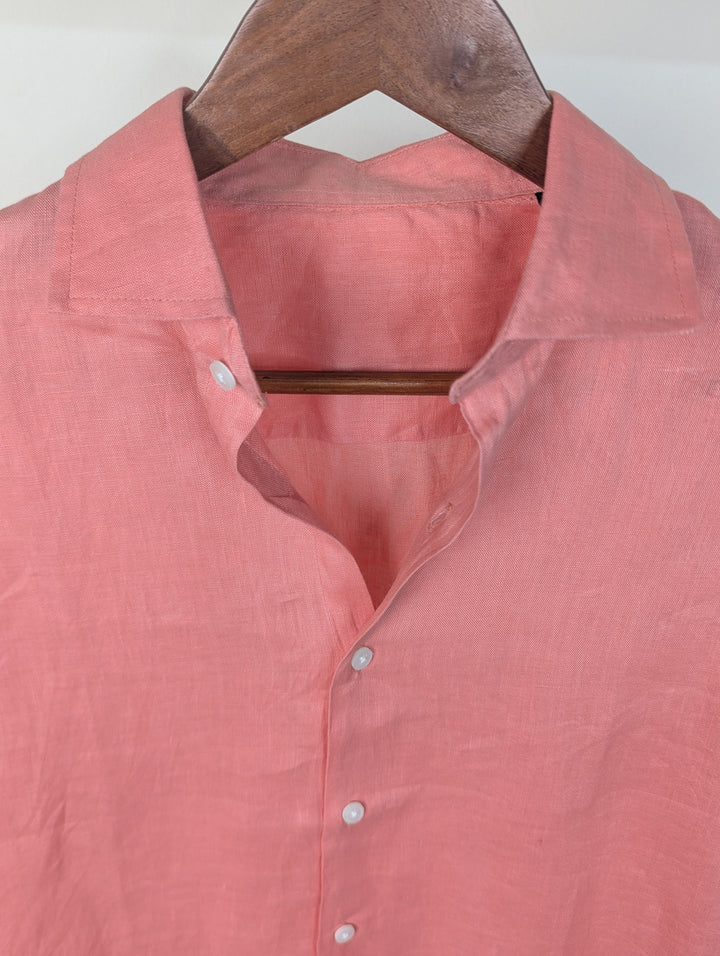 Salmon Pink Remi Cotton
