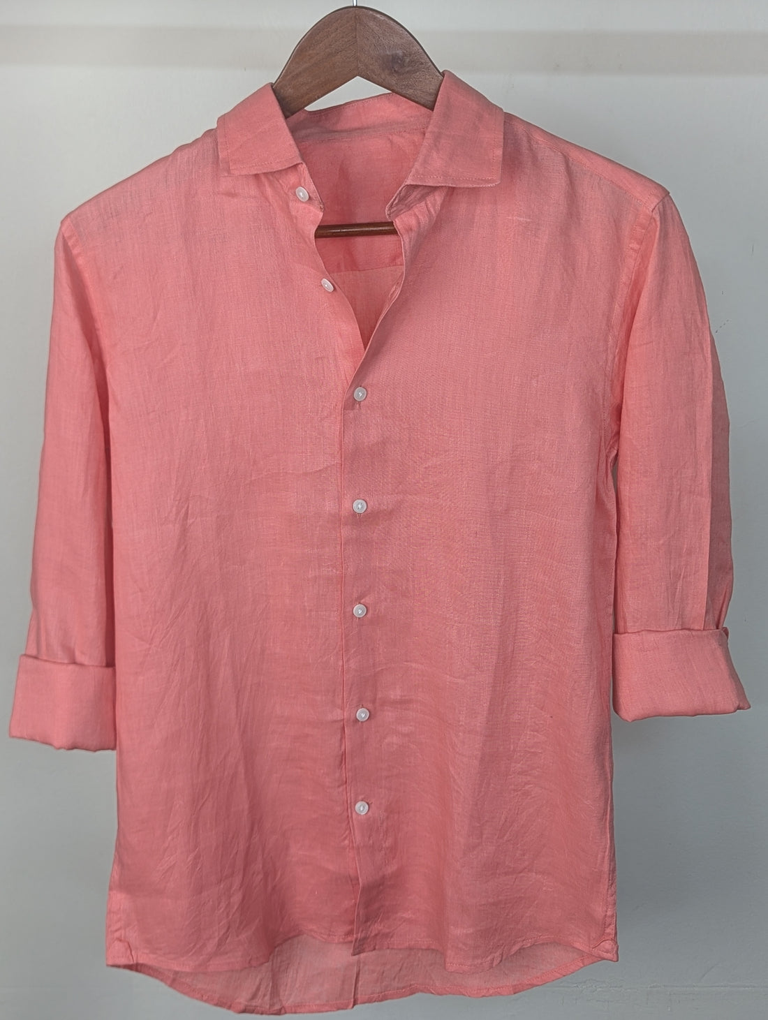 Salmon Pink Remi Cotton